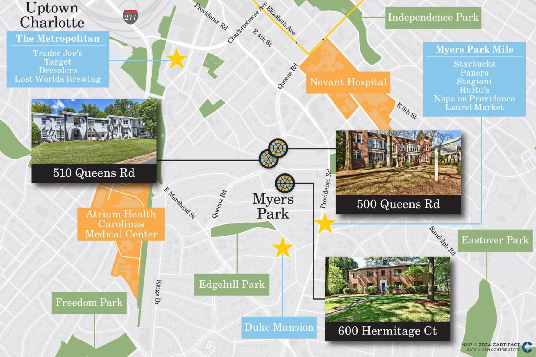 Chic And Relaxing 1br In The Heart Of Myers Park Charlotte